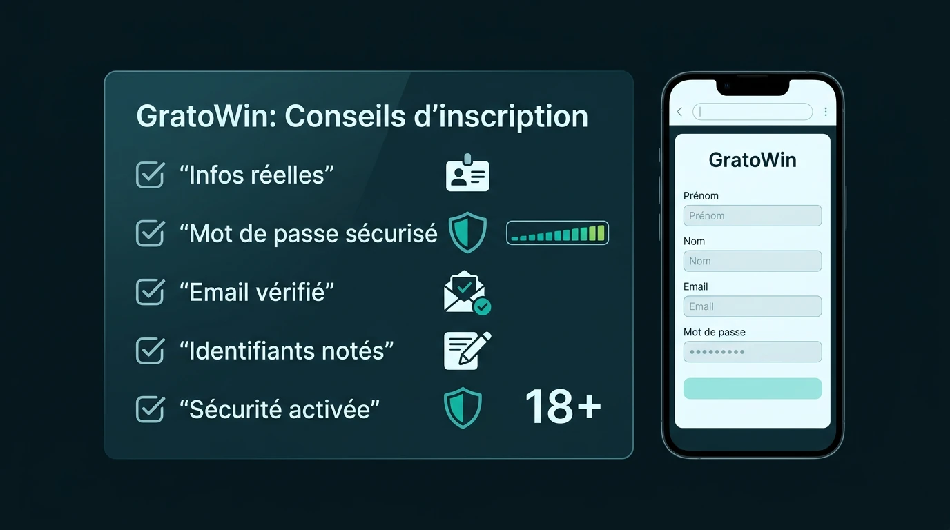 Conseils pour une inscription réussie